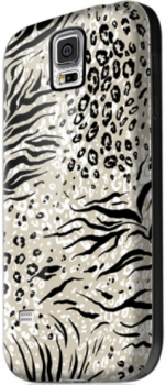 Чехол для Samsung Galaxy S5 ITSKINS Phantom Black White Чехол для Samsung Galaxy S5 ITSKINS Phantom Black White